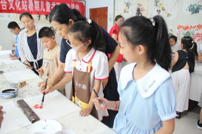 无棣县棣丰街道：多彩公益课堂乐享暑期生活(图4)