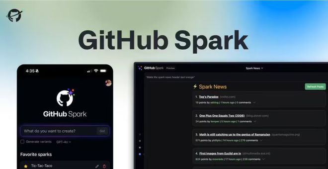 微软GitHub为简化应用开发推SparkAI工具零基础也可构建