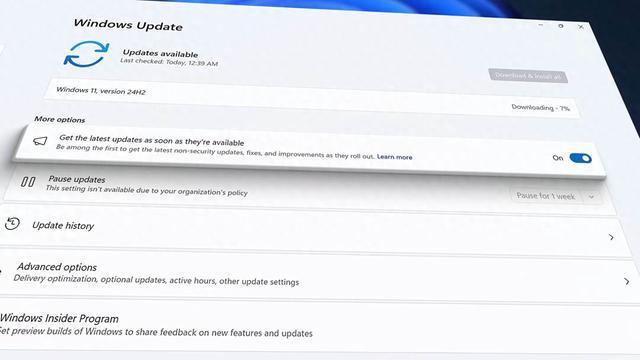 微软为更多PC提供Windows1124H2其中两个升级阻拦机制被撤销