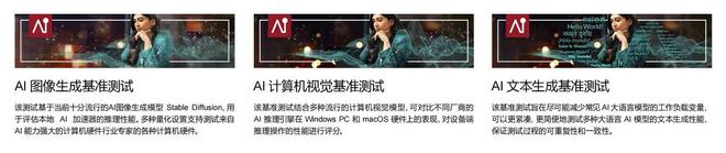 九游娱乐：Procyon基准测试：助力AI时代PC性能管理与成本优化(图3)