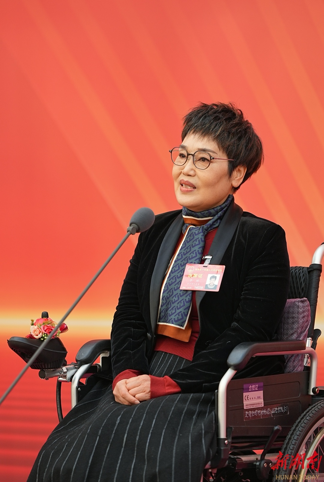 湖南两会丨回应时代之问共谋发展良策！省十四届人大四次会议首场“代表通道”举行(图5)